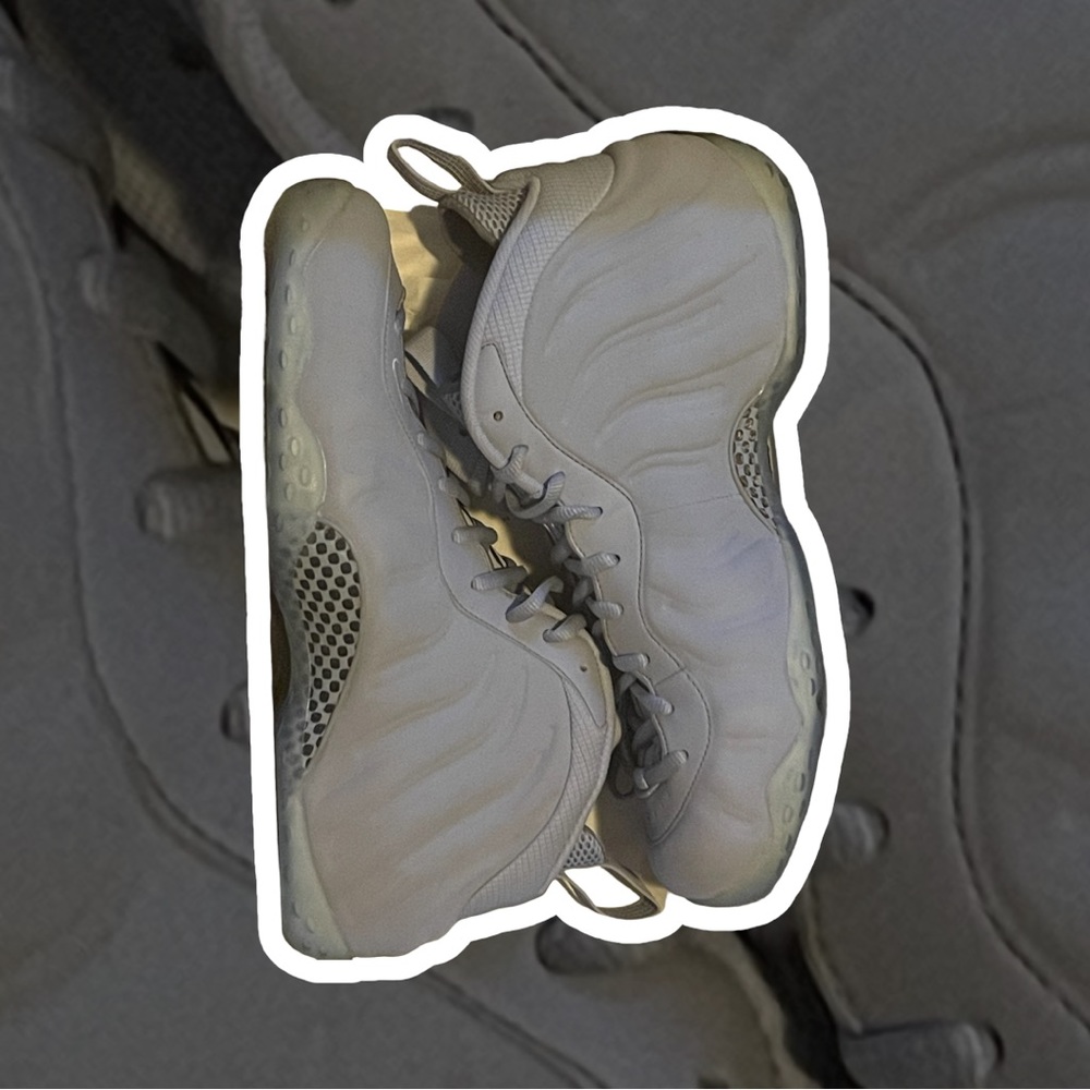 Air FOAMPOSITE One Light Grey